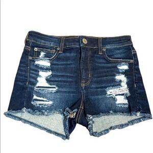 American Eagle shorts Hi-Rise Shortie next level stretch NWT SZ 4